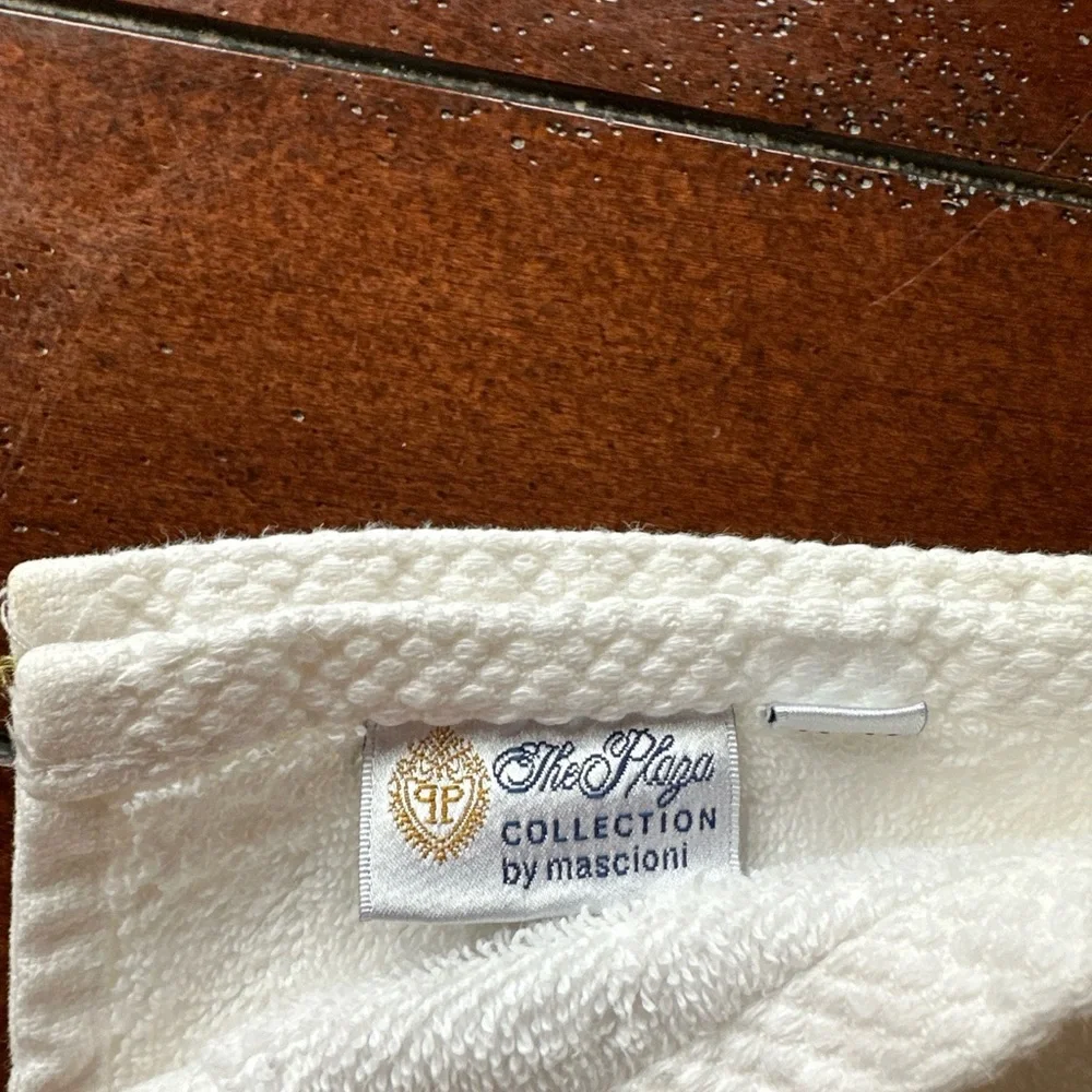 New York Plaza Hotel Vintage Branded Washcloth